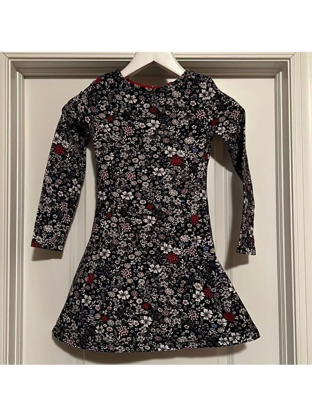 JOULES flare floral print dress. Size 9-10y. EUC.